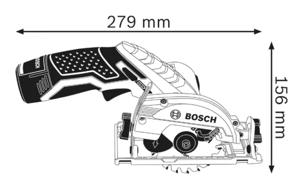 GKS 12 V-LI Professional Cordless Circular Saw - Image 2