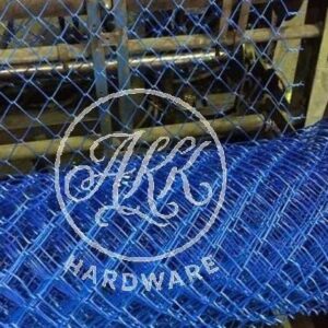 CHAIN LINK FENCE BLUE